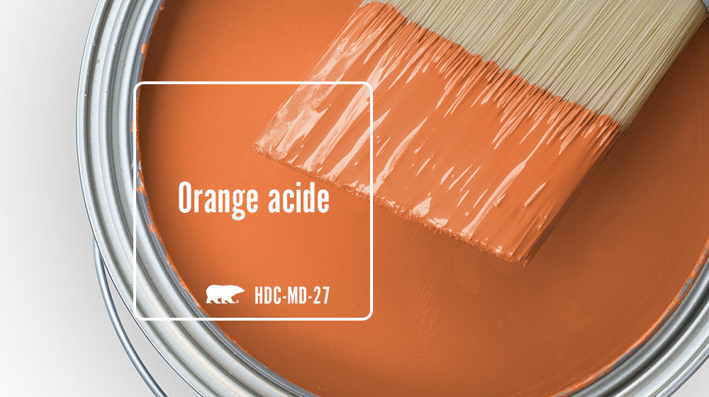 Orange acide Color for Mobile