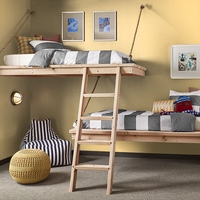 Kids painted in YELLOW DUCKLING