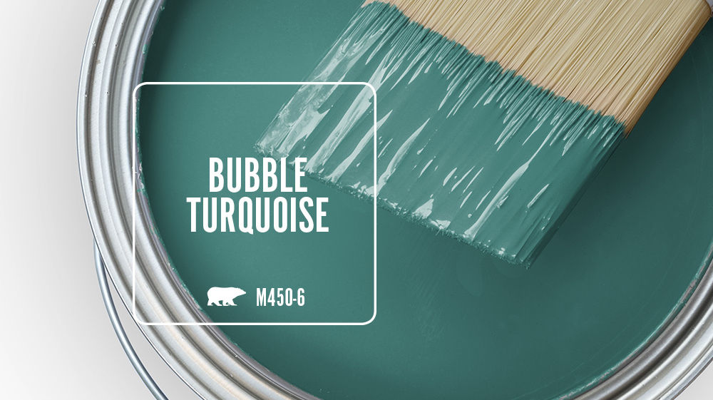 BUBBLE TURQUOISE Color for Mobile