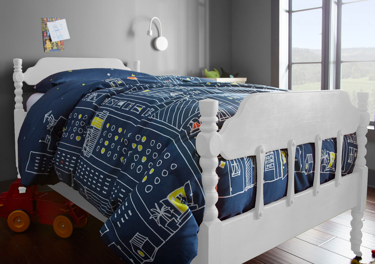 CHALK painted in WHITE