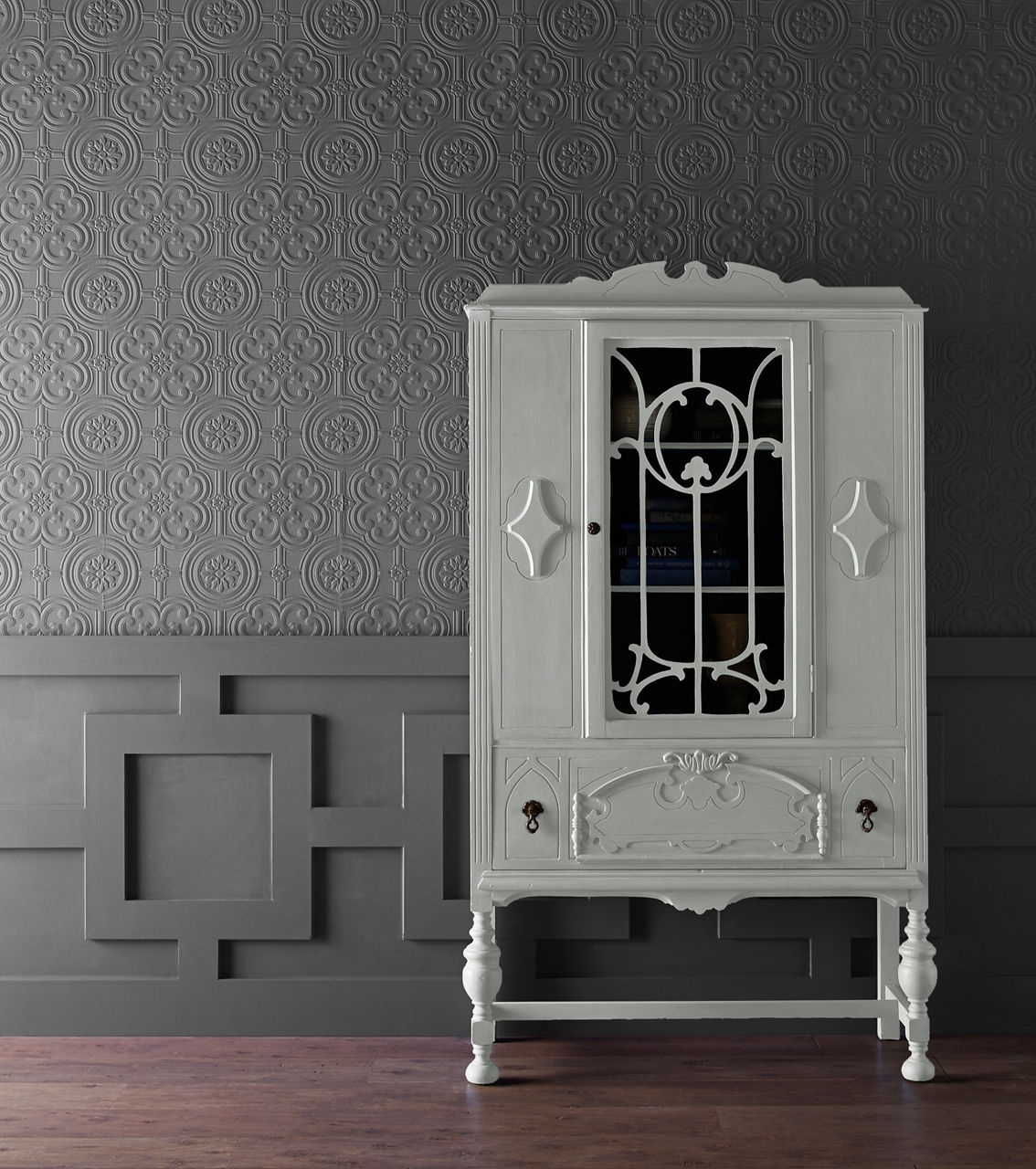 CHALK painted in INTERNATIONAL GRAY