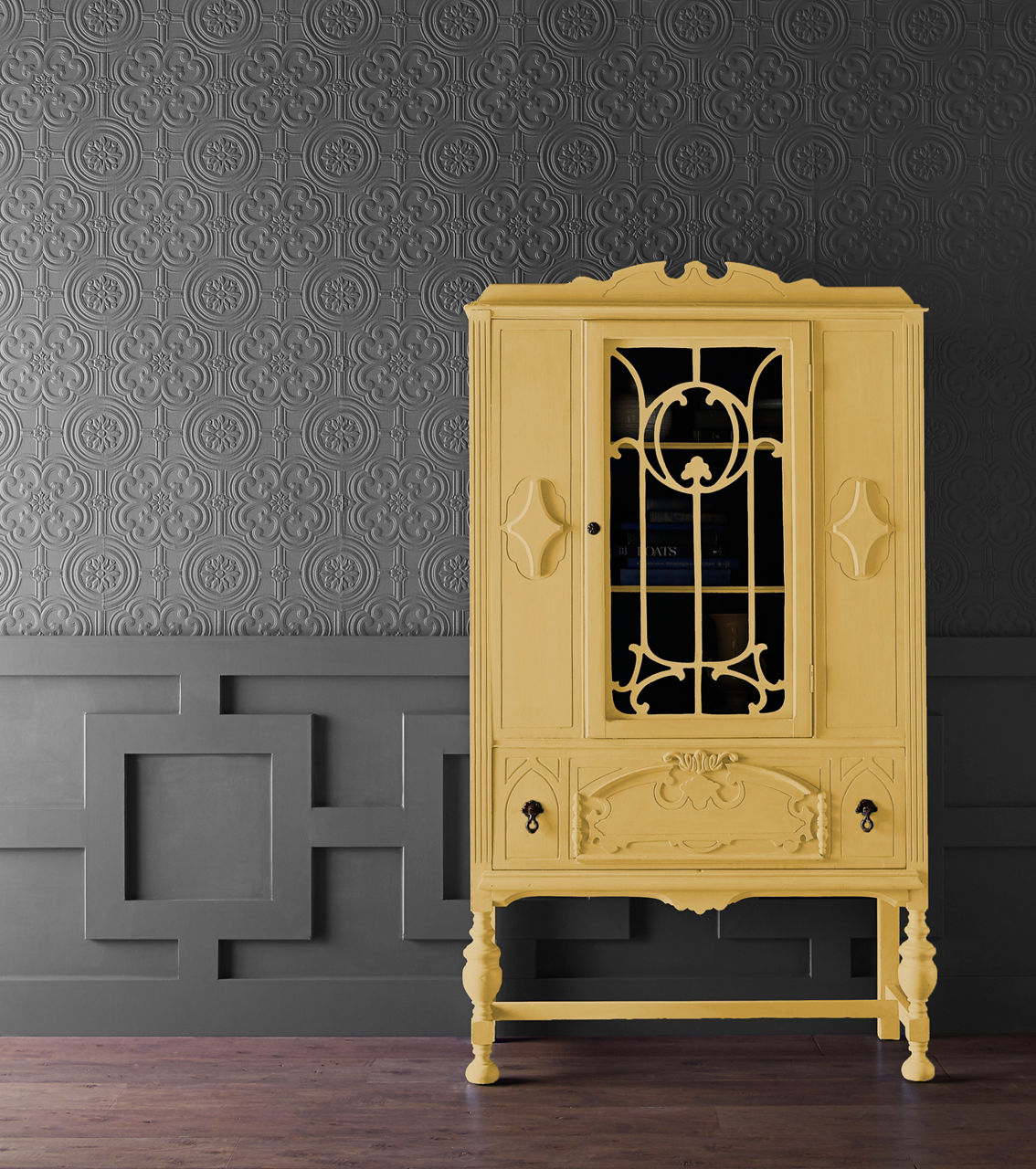 CHALK painted in YELLOW DUCKLING