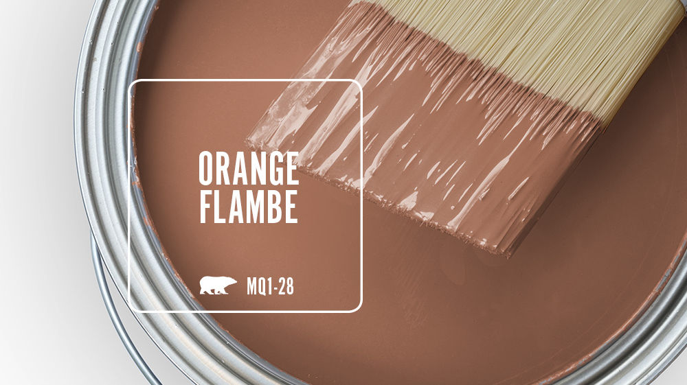 ORANGE FLAMBE Color for Mobile