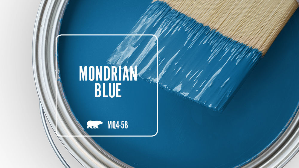 MONDRIAN BLUE Color for Mobile