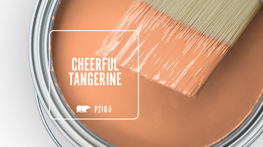 CHEERFUL TANGERINE Color for Mobile