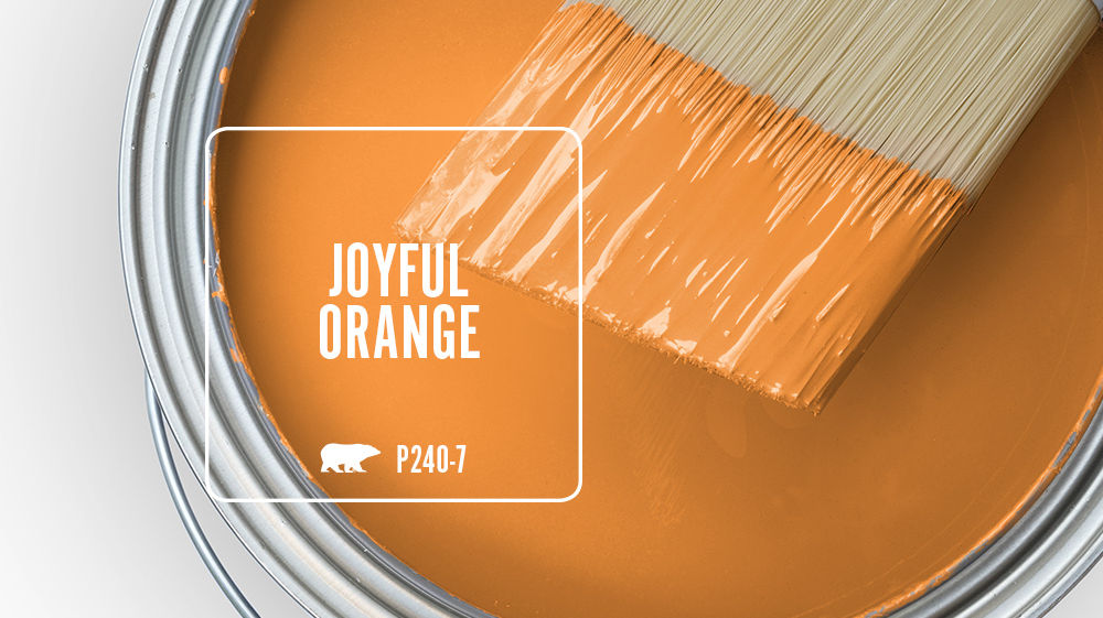 JOYFUL ORANGE Color for Mobile