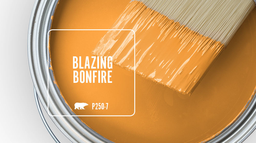 BLAZING BONFIRE Color for Mobile