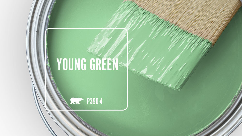 YOUNG GREEN Color for Mobile
