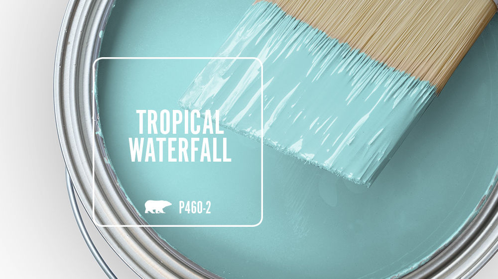 TROPICAL WATERFALL Color for Mobile