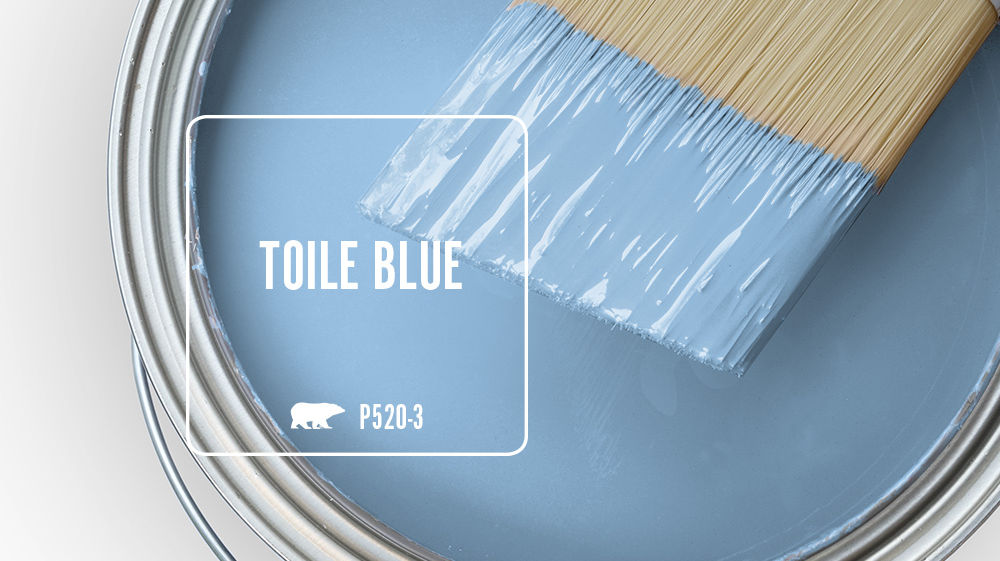 TOILE BLUE Color for Mobile