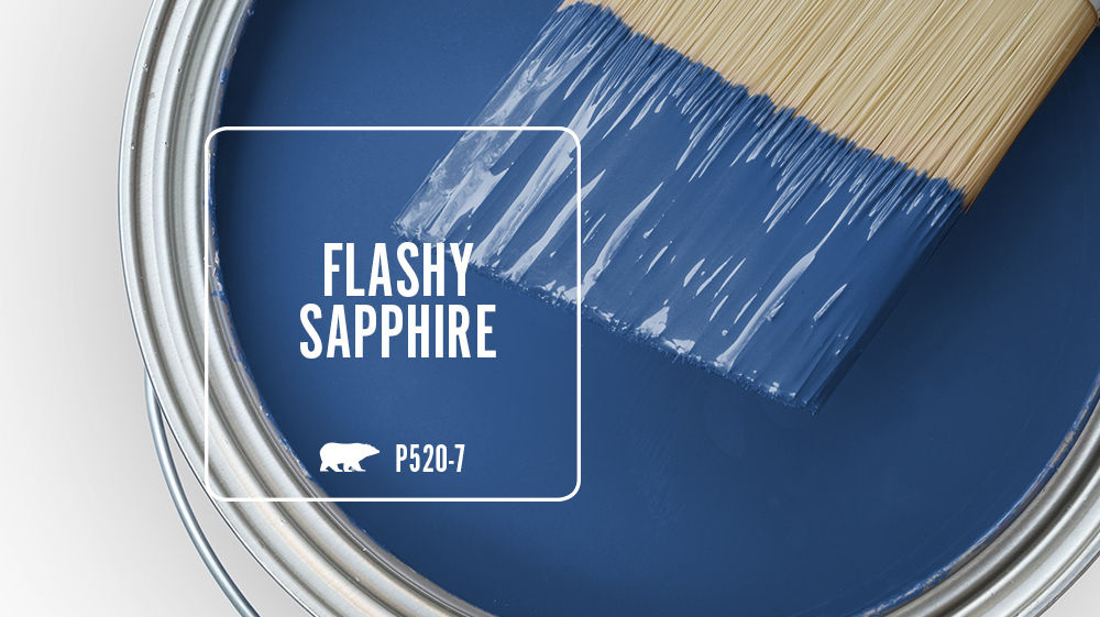 FLASHY SAPPHIRE Color for Mobile
