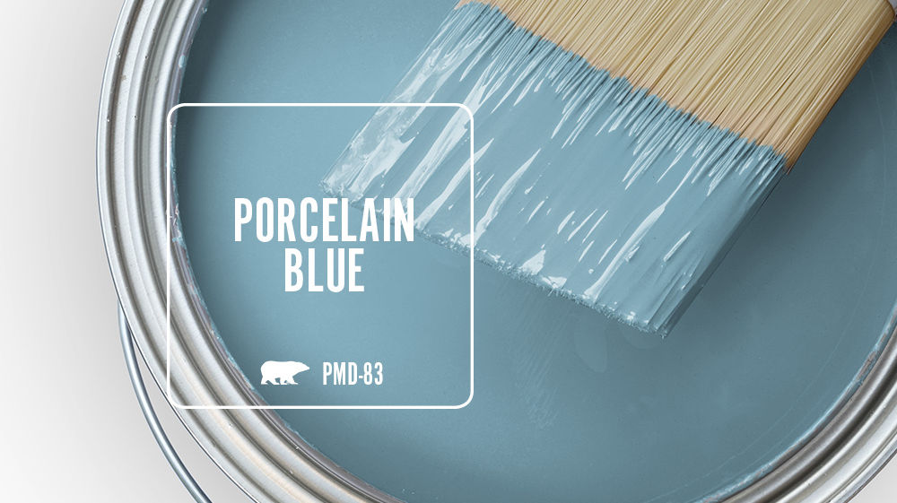 PORCELAIN BLUE Color
