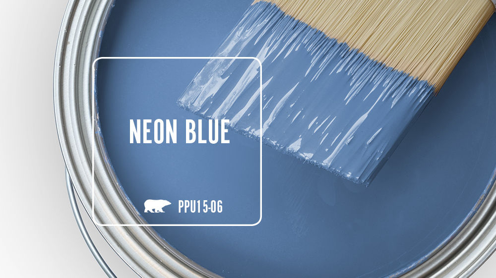 NEON BLUE Color for Mobile