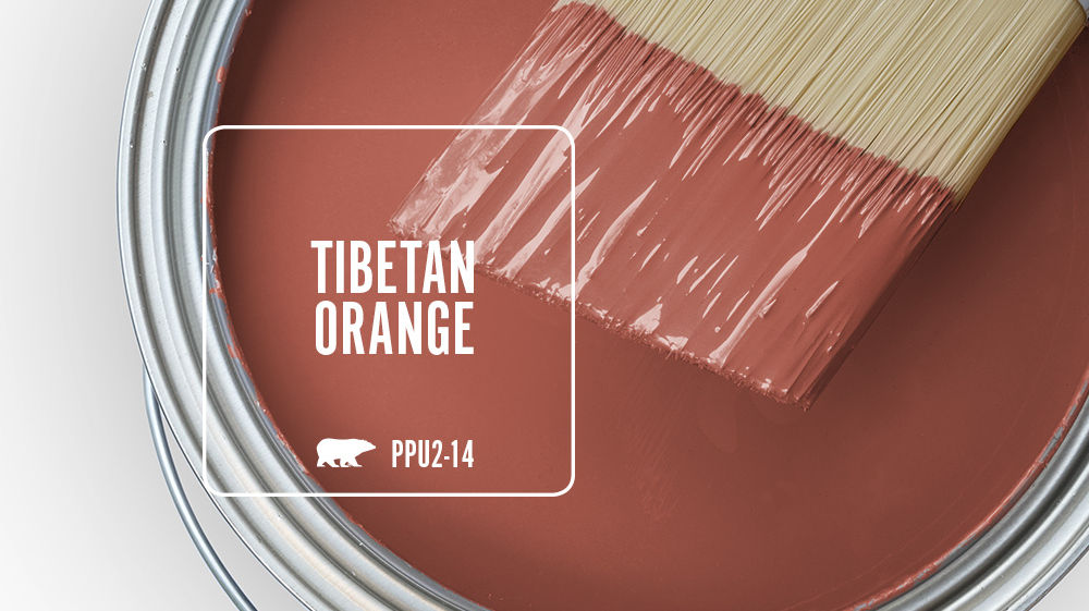 TIBETAN ORANGE Color for Mobile