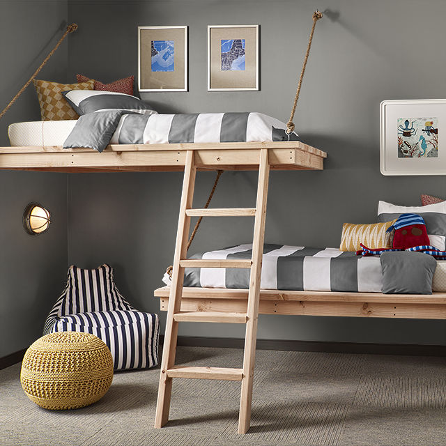 Kids painted in SMOKEY EYES