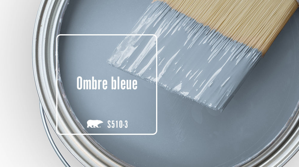 Ombre bleue Color for Mobile