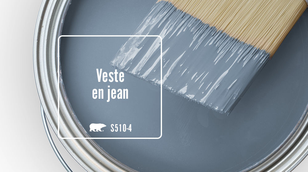 Veste en jean bleue Color for Mobile