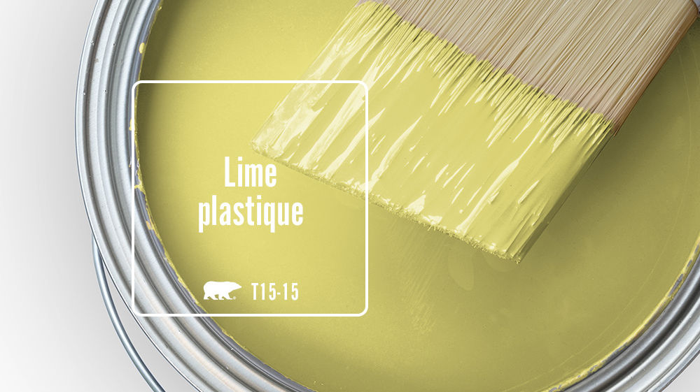 Lime plastique Color