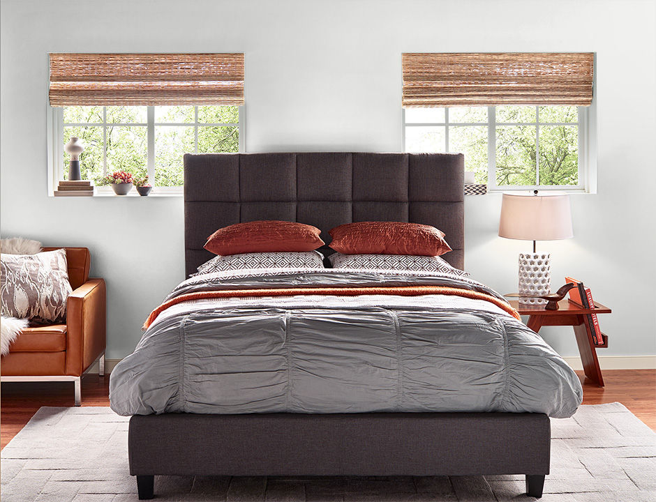 Bedroom painted in CONTEMPORARY WHITE
