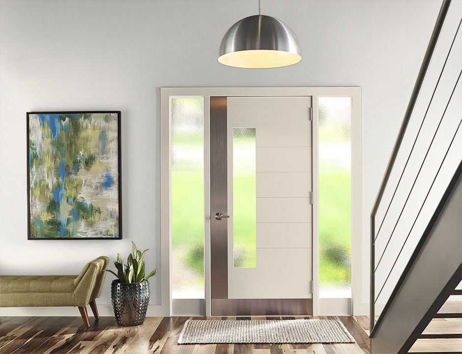 Entryway painted in ARCHITECTURAL WHITE