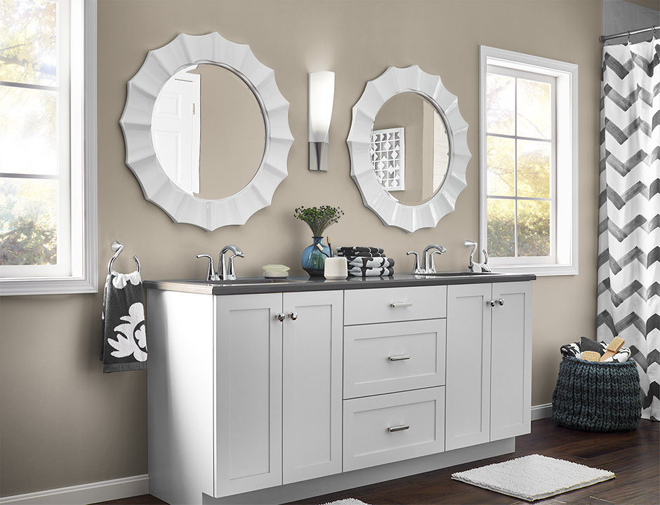 Bathroom painted in ANTIQUITY