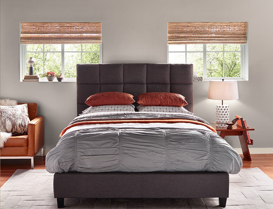 Bedroom painted in FAWN DOE