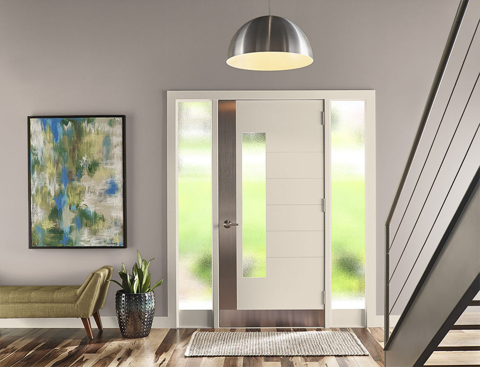 Entryway painted in FAWN DOE