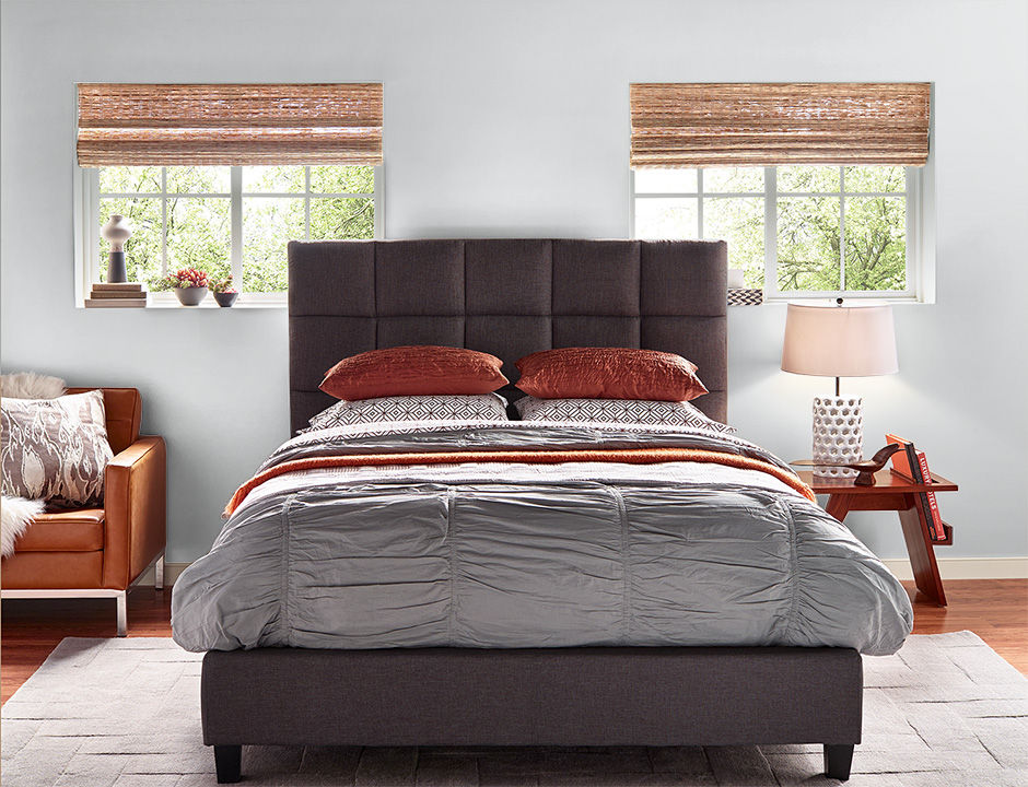 Bedroom painted in WIND CHIME