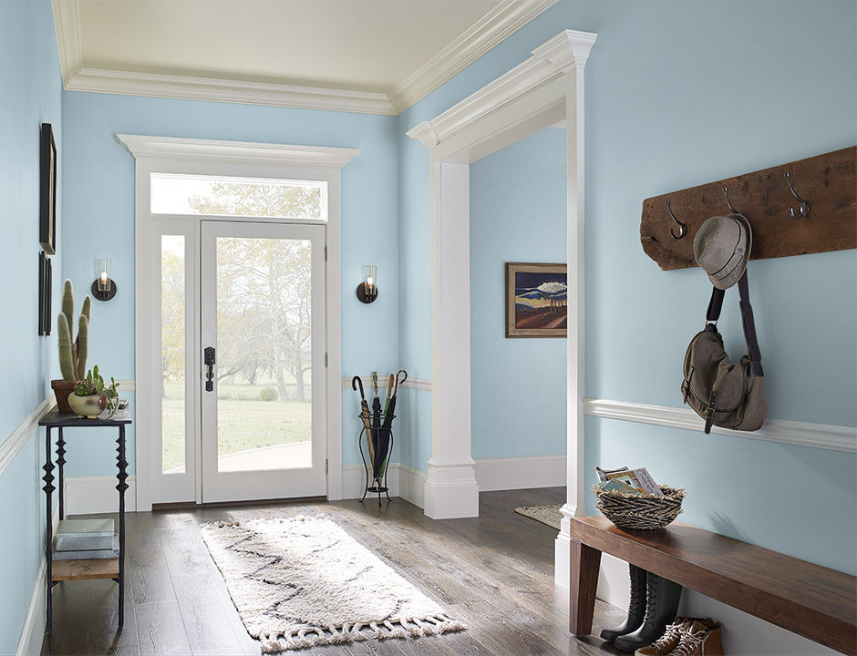 Foyer painted in SEA BALM