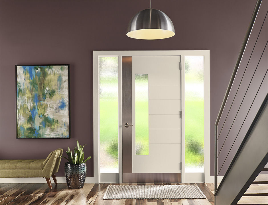 Entryway painted in BOOKMARKER