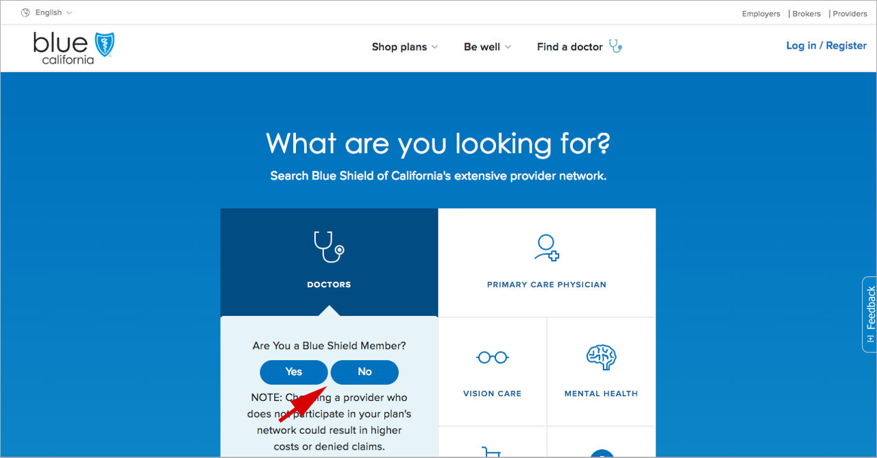 Guide to get your provider directory Blue Shield of CA