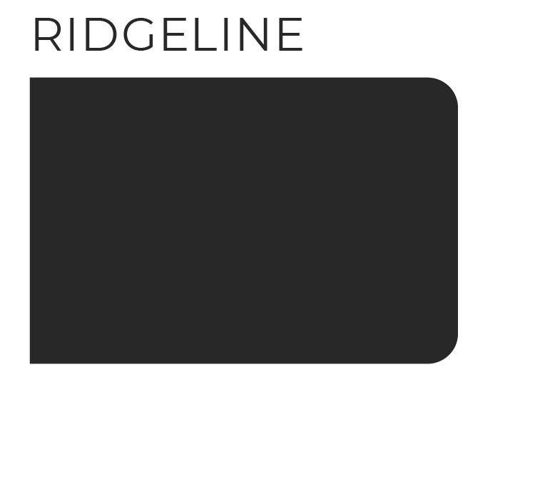 a simple illustration of a Ridgeline edge profile from Cambria