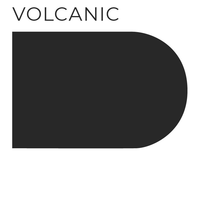 a simple illustration of a Volcanic edge profile from Cambria