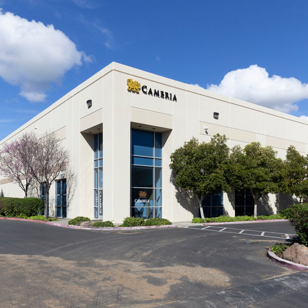 Cambria's new Sales and Distribution Center Showroom in Union City, CA