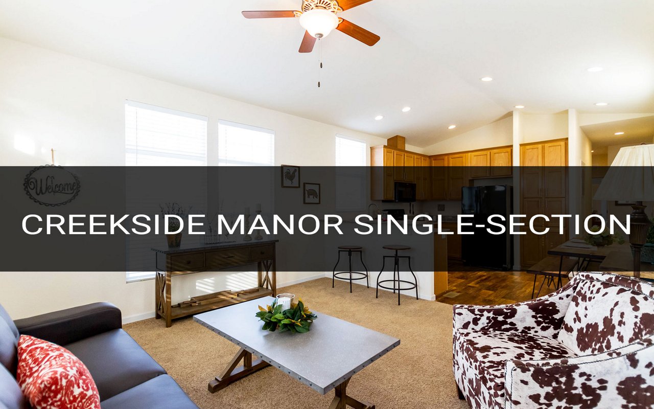 Redman Homes Creekside Manor Single-section Brochure