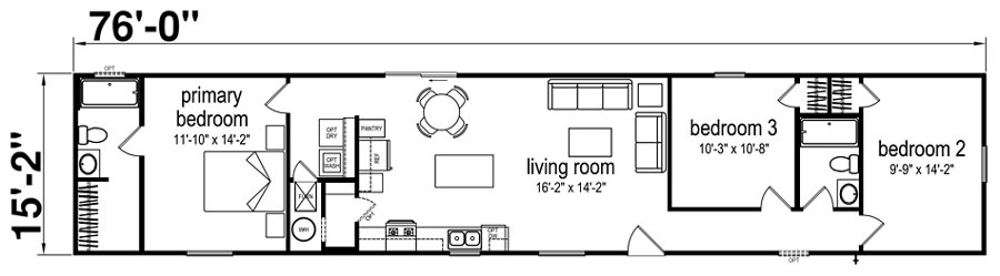 Champion Belmont floor plan 2