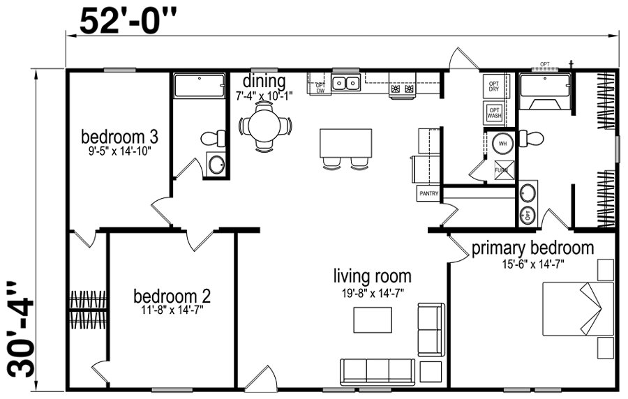 Champion Carlisle floor plan 3