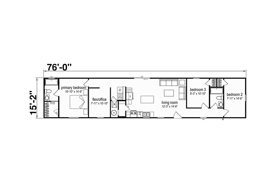 Champion Cumberland floor plan 3