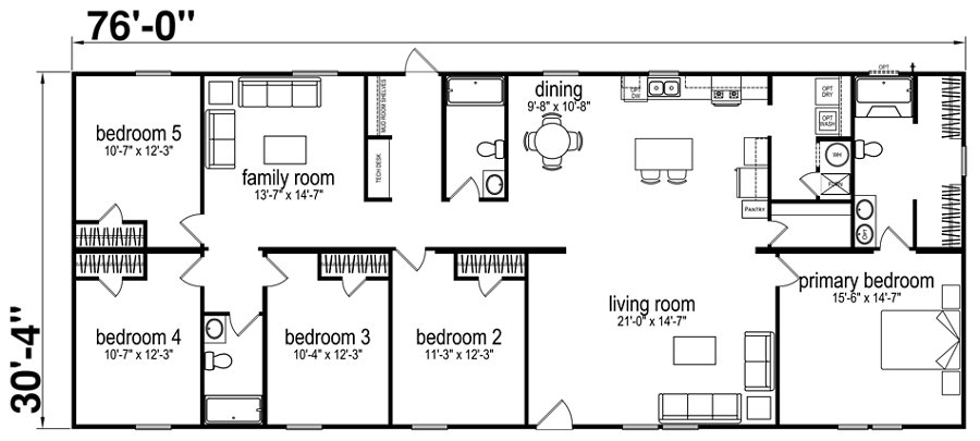 Champion Mammoth floor plan 3