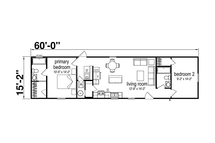 Champion Ozark floor plan 4