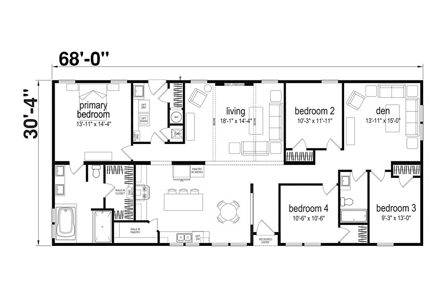 Champion Casa Grande floor plan 2