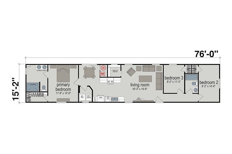 Champion Sierra floor plan 1