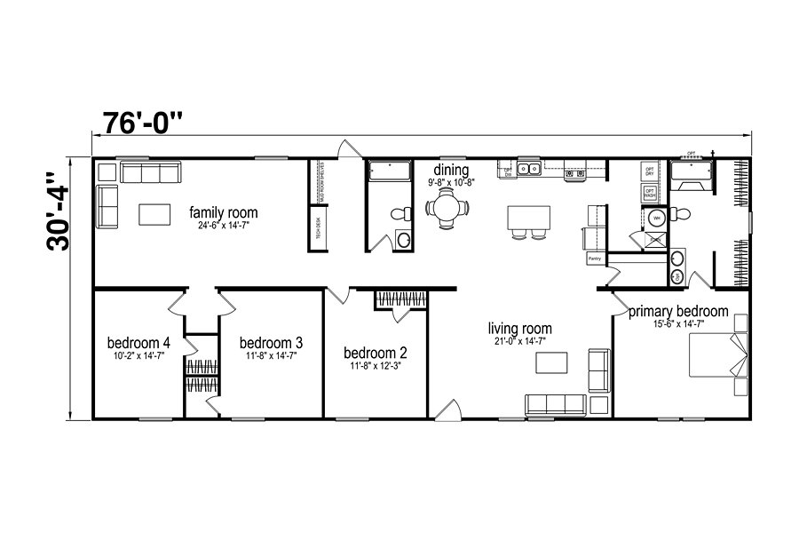 Champion Williamsburg floor plan 6