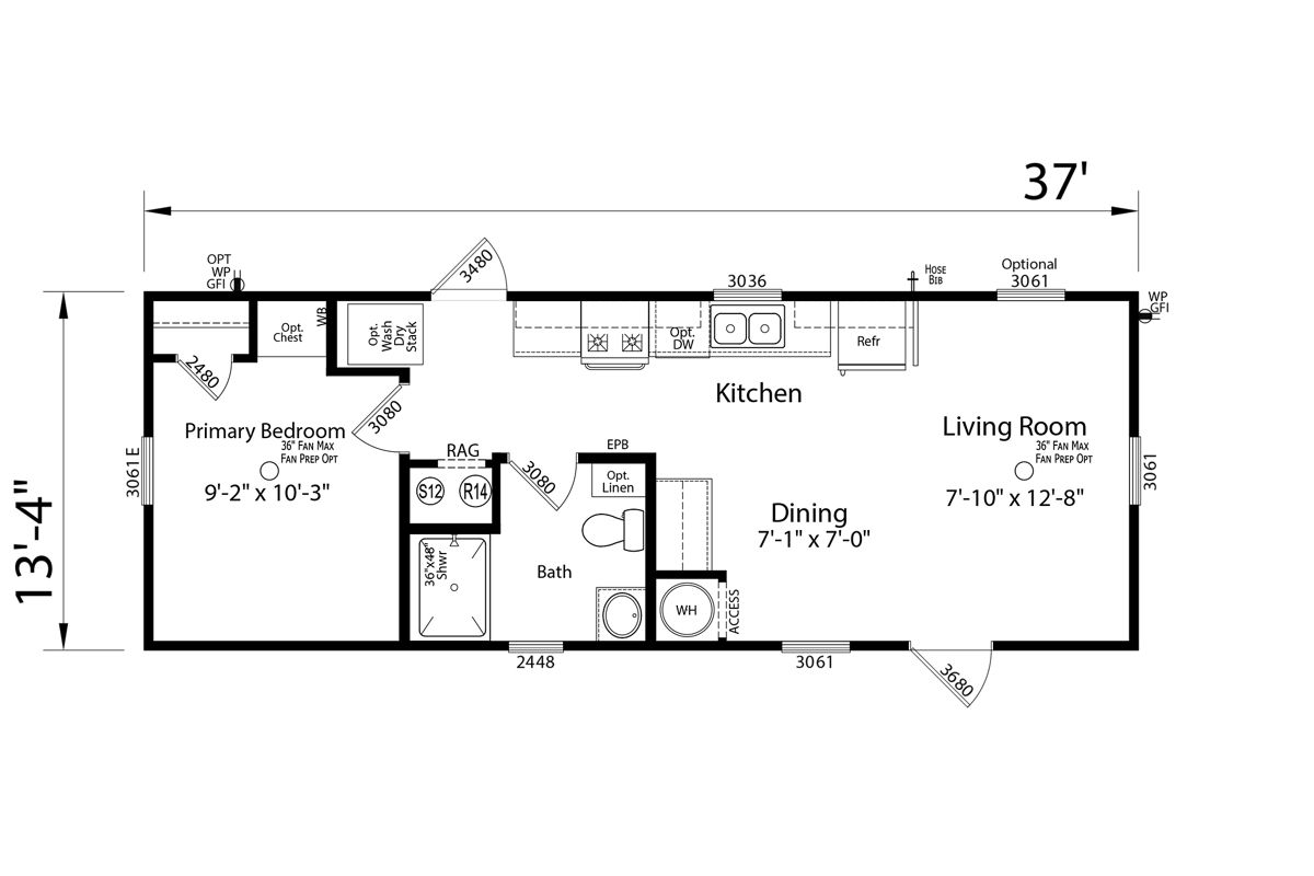 Lake Manor 1437H11200 by Champion