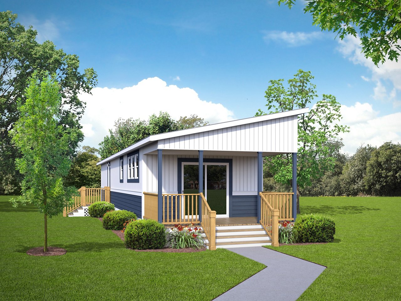 Contemporary Cabin A701 Exterior