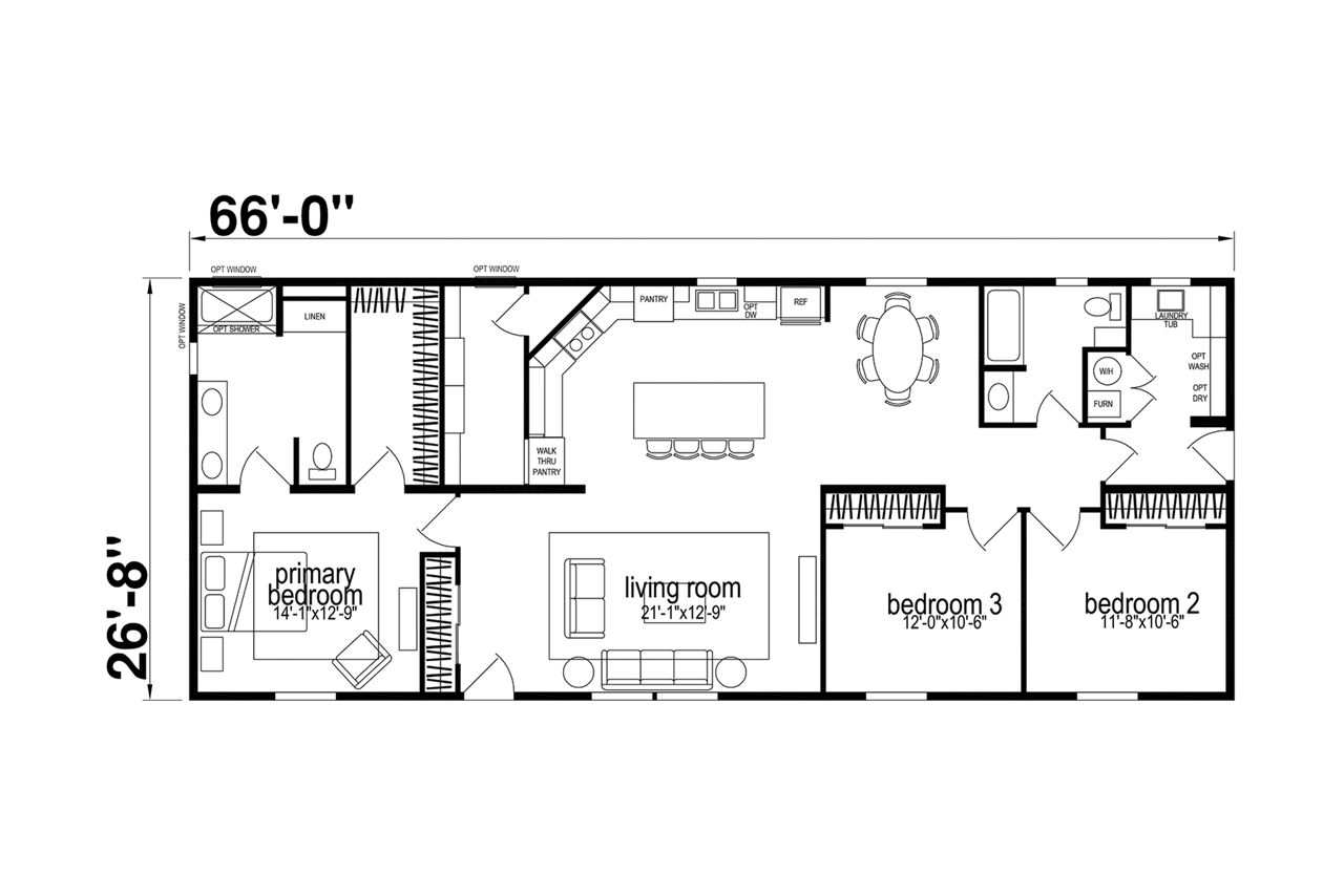 Hillcrest G869 - Skyline Homes | Champion Homes