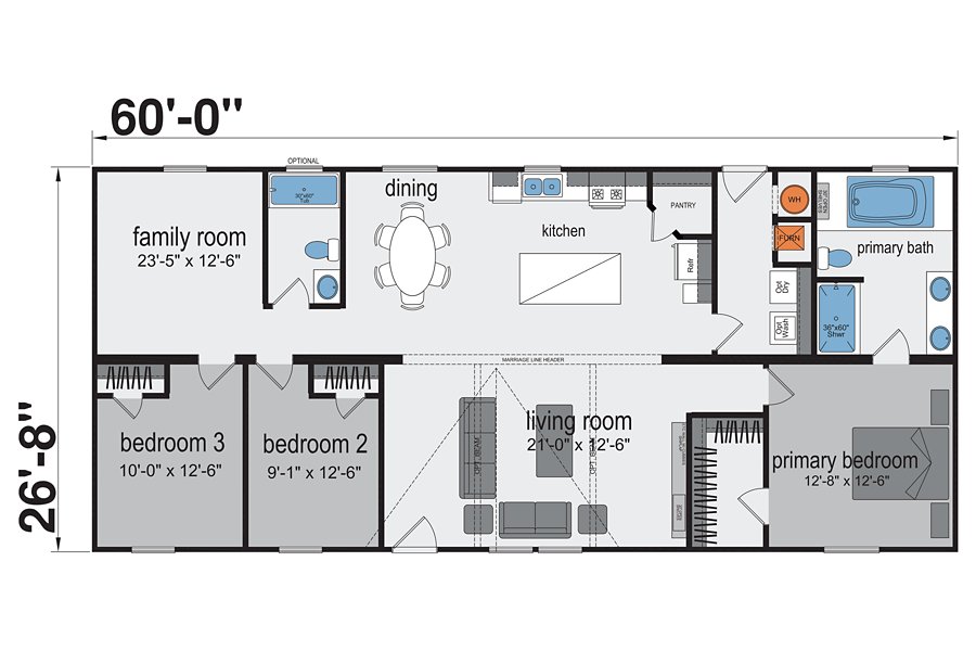 Champion Keystone floor plan 3