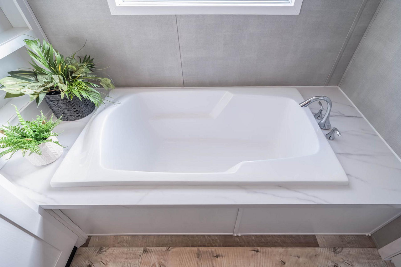 Regional Homes Hudson primary bath deck tub