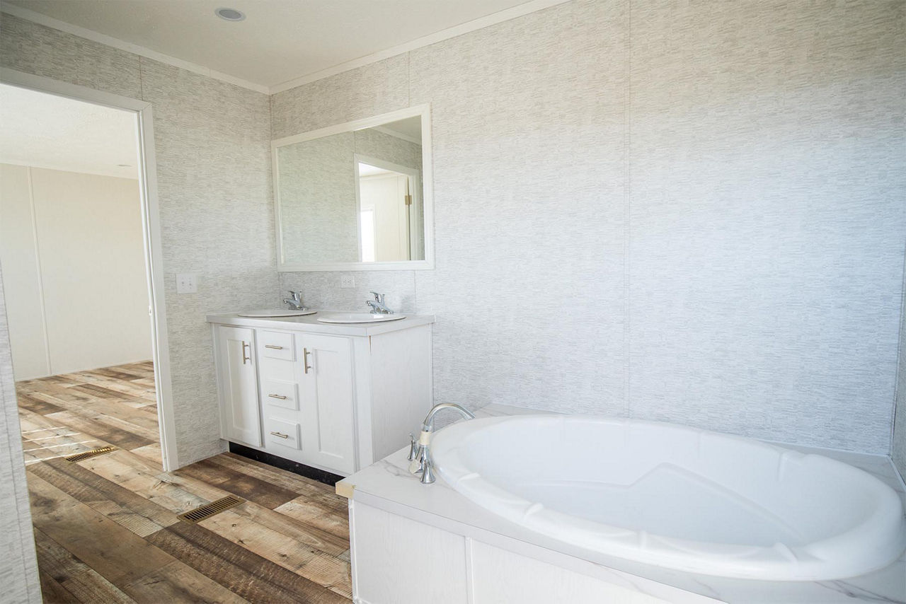 Regional Homes Onward primary bath oval tub