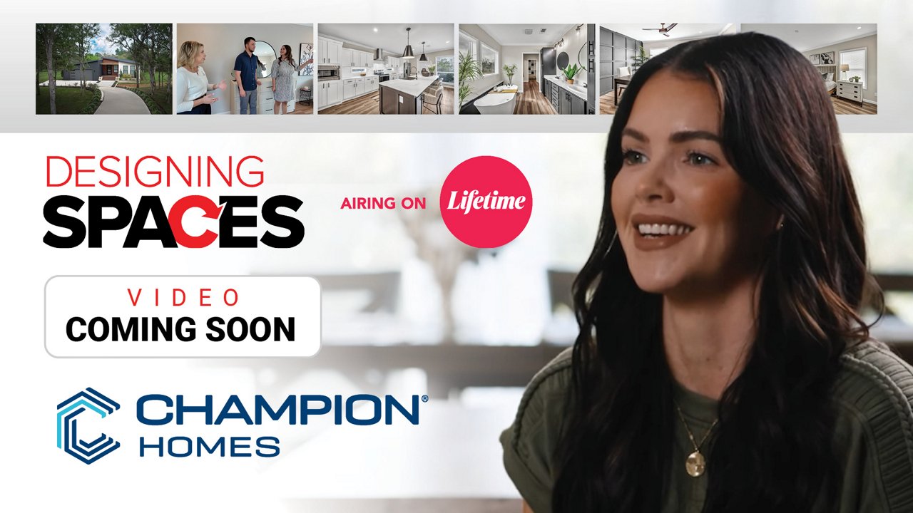  Watch Champion® Homes on Designing Spaces® 